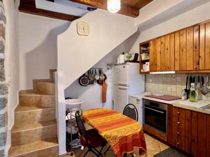 Kritsa Kreta, Kritsa: Wunderschön restauriertes zweistöckiges Haus mit Dachterrasse zu verkaufen Haus kaufen